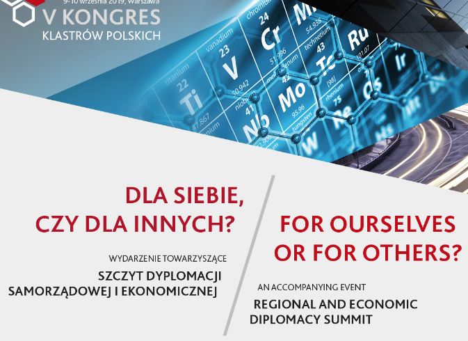Coraz bliżej 5. Kongres Klastrów Polskich Coraz bliżej 5. Kongres Klastrów Polskich