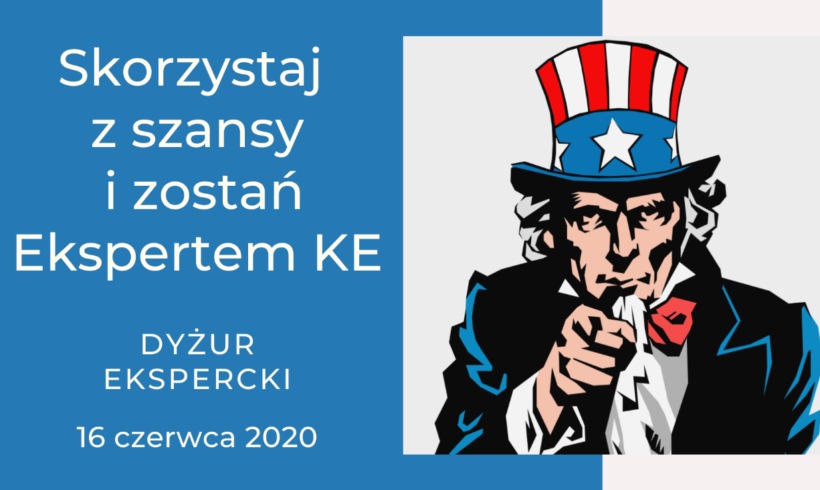 (Polski) Dyżur ekspercki: Skorzystaj z szansy i zostań Ekspertem KE (Polski) Dyżur ekspercki: Skorzystaj z szansy i zostań Ekspertem KE